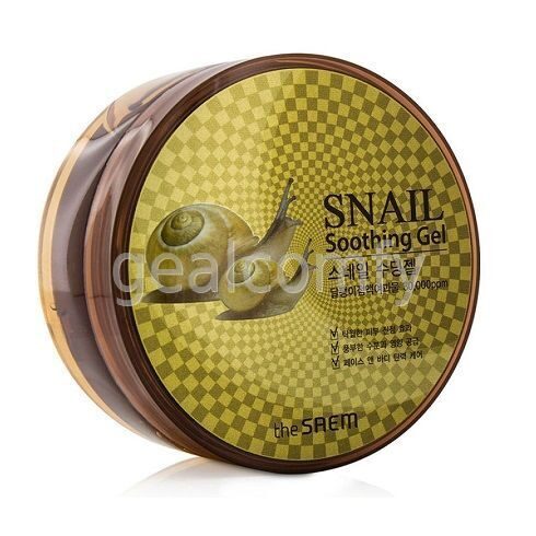 The SAEM Snail Soothing Gel универсальный гель с экстрактом слизи улитки, 300 мл